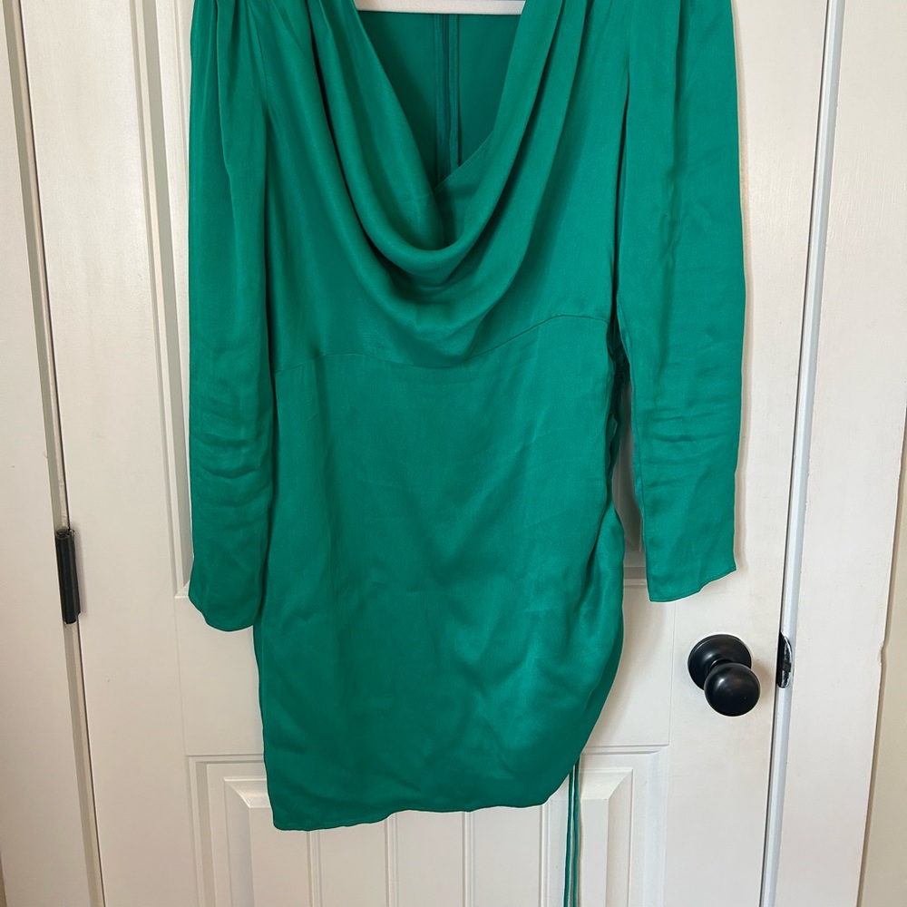 SAYLOR Adrienne satin cowl dress - Picture 5 of 5
